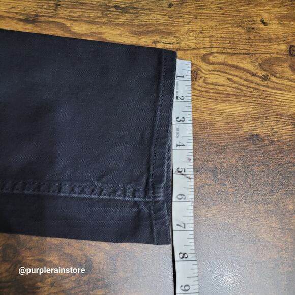 Levi's Jeans 30x32 Measures 32x32 Relaxed Straight 559 Black Stretch Denim - Picture 11 of 12